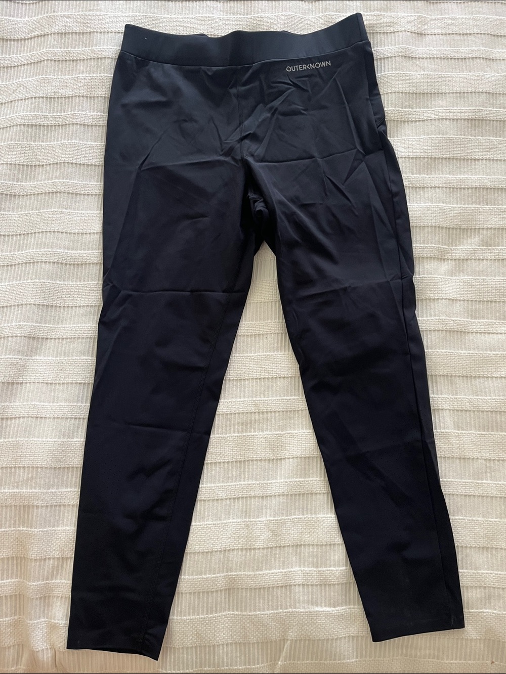 Outerknown Black Active Leggings